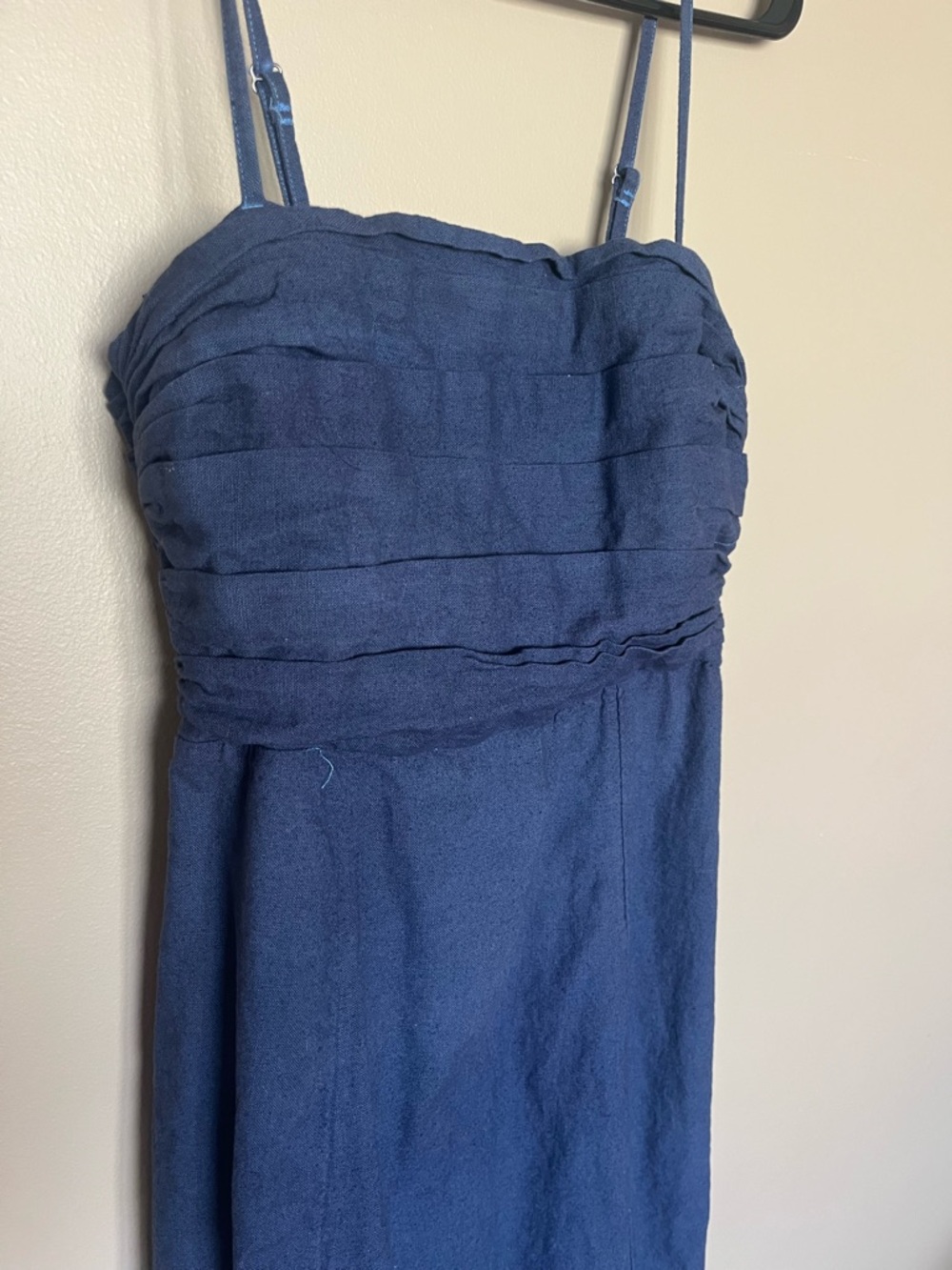 Abercrombie & Fitch Navy Blue Midi Dress